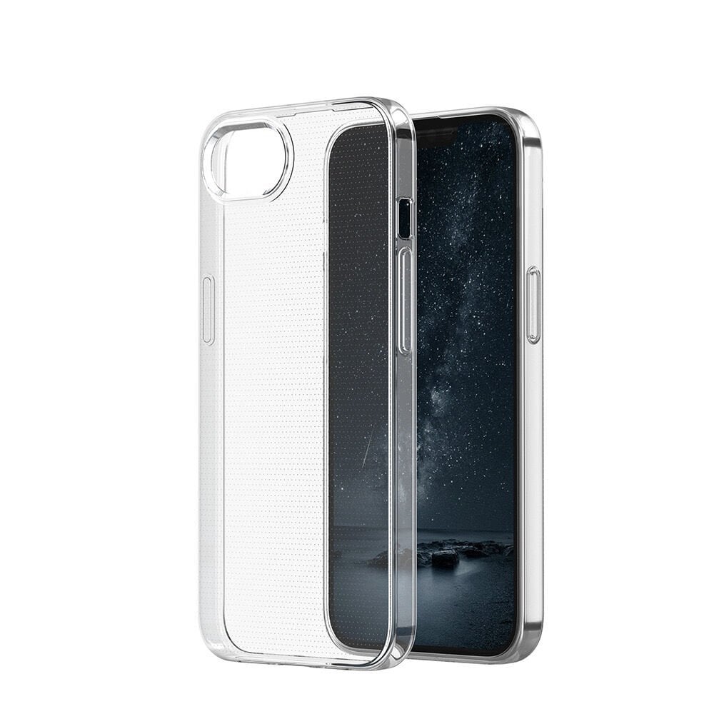 iPhone 16E Kılıf Kamera Korumali Süper Silikon Kapak Şeffaf