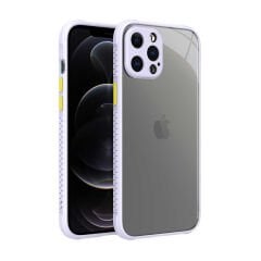 iPhone 12 Pro Max Kılıf Kaff Kapak Kırmızı