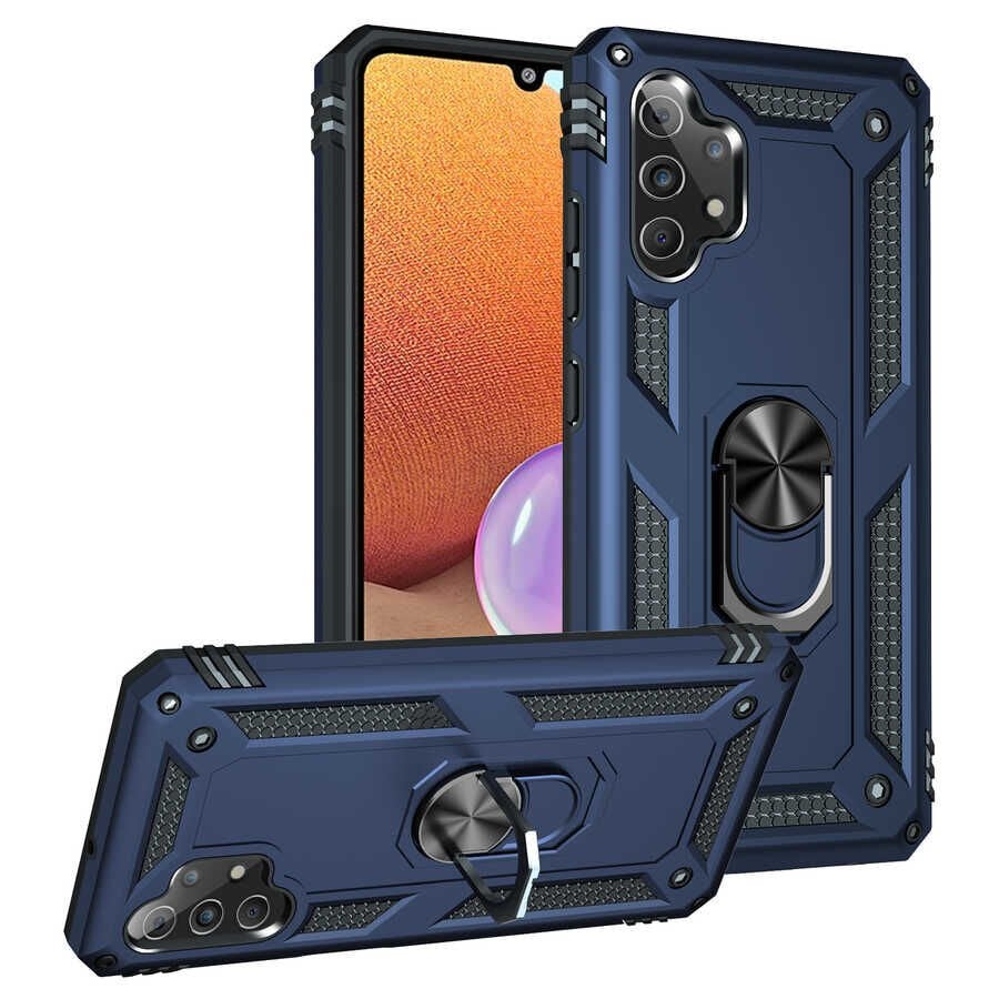 Samsung Galaxy A32 4G Kılıf Vega Kapak Mavi