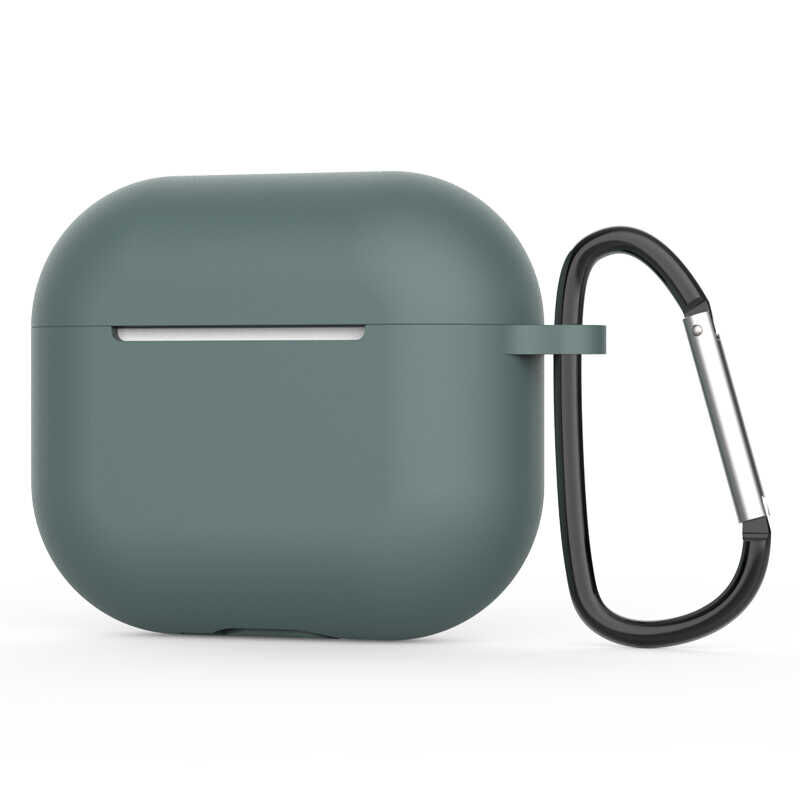 Airpods 3. Nesil Airbag 28 Silikon Kılıf Koyu Yeşil