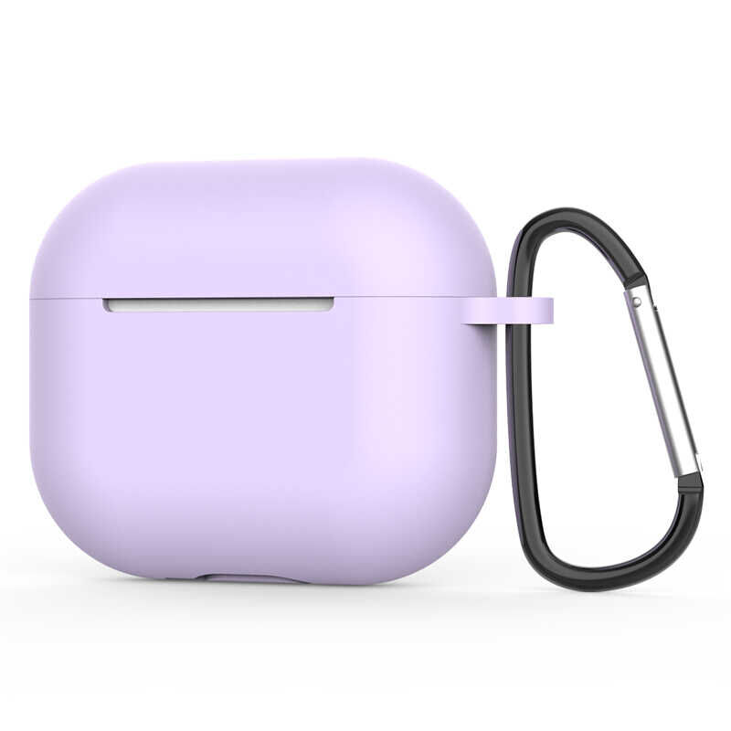 Airpods 3. Nesil Airbag 28 Silikon Kılıf Lila