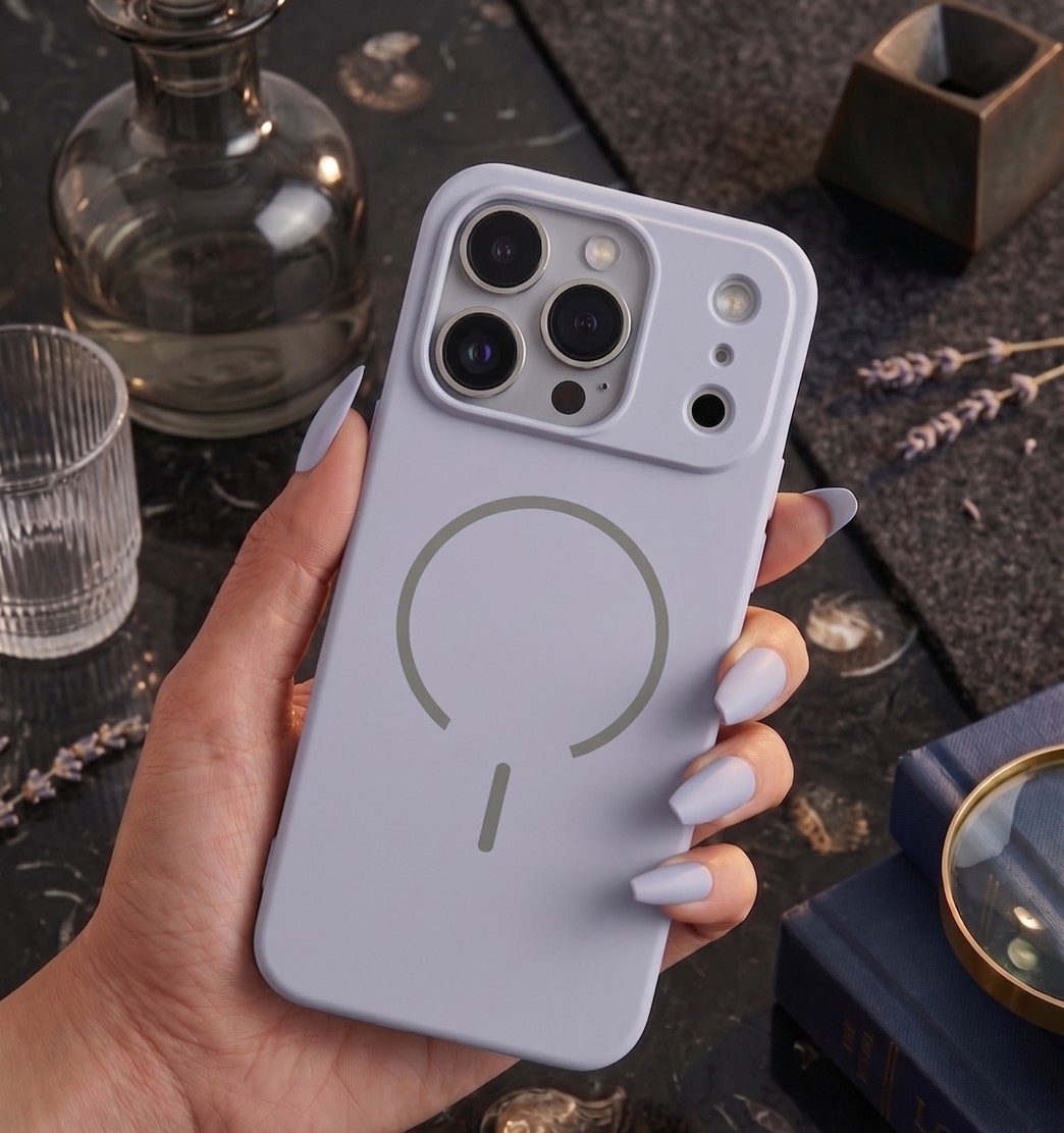 iPhone 17 Pro Max Kılıf Meta Lansman Magsafe Kamera Korumalı içi Kadife Yumuşak Renkli Süet Silikon