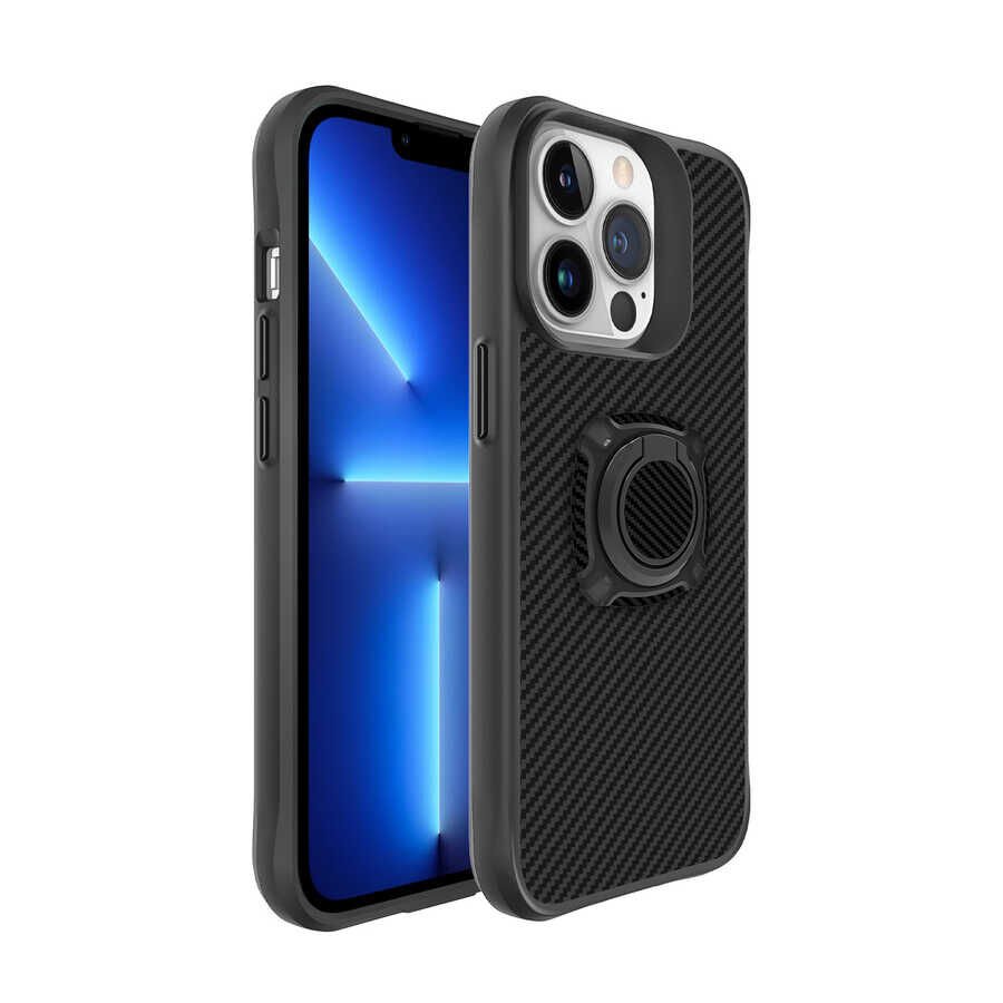 iPhone 13 Pro Kılıf Timo Kapak Siyah