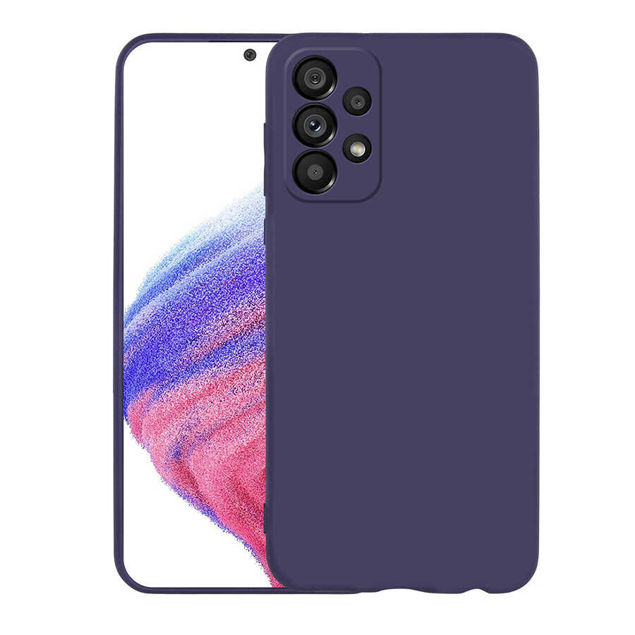 Samsung Galaxy A33 5G Kılıf Premier Silikon Kapak Lacivert