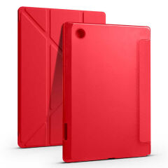 Samsung Galaxy Tab A8 10.5 SM-X200 (2021) Kılıf Zore Tri Folding Kalem Bölmeli Standlı Kılıf