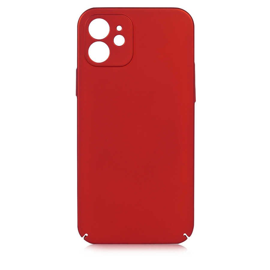 iPhone 12 Kılıf Kapp Kapak Kırmızı