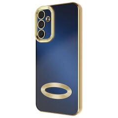 Samsug Galaxy A25 Kılıf Kamera Korumalı Logo Gösteren Omega Kapak