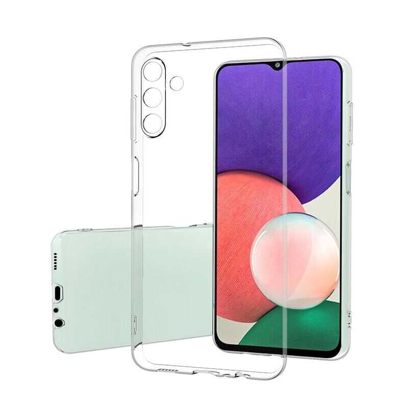 Samsung Galaxy A13 5G Kılıf Süper Silikon Kapak Renksiz