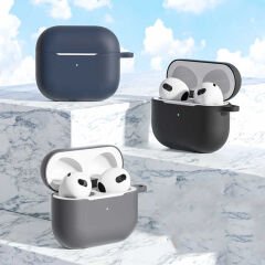 Airpods 3. Nesil Standart Silikon Kılıf Siyah