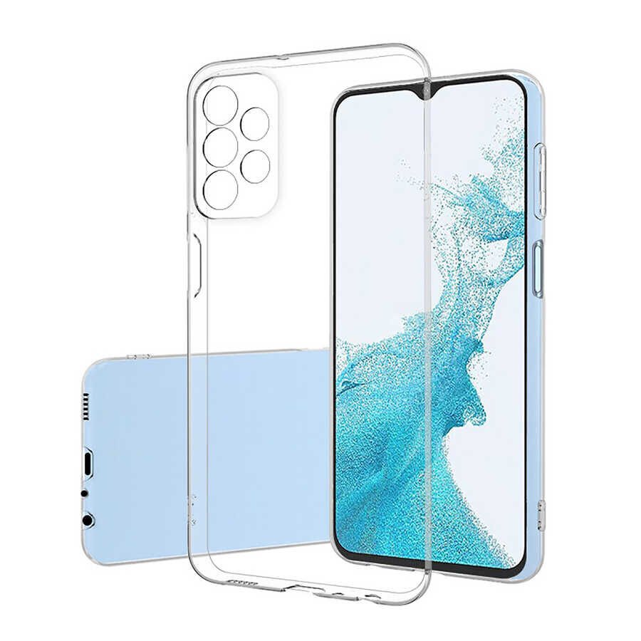 Samsung Galaxy A33 5G Süper Silikon Kapak kılıf Renksiz