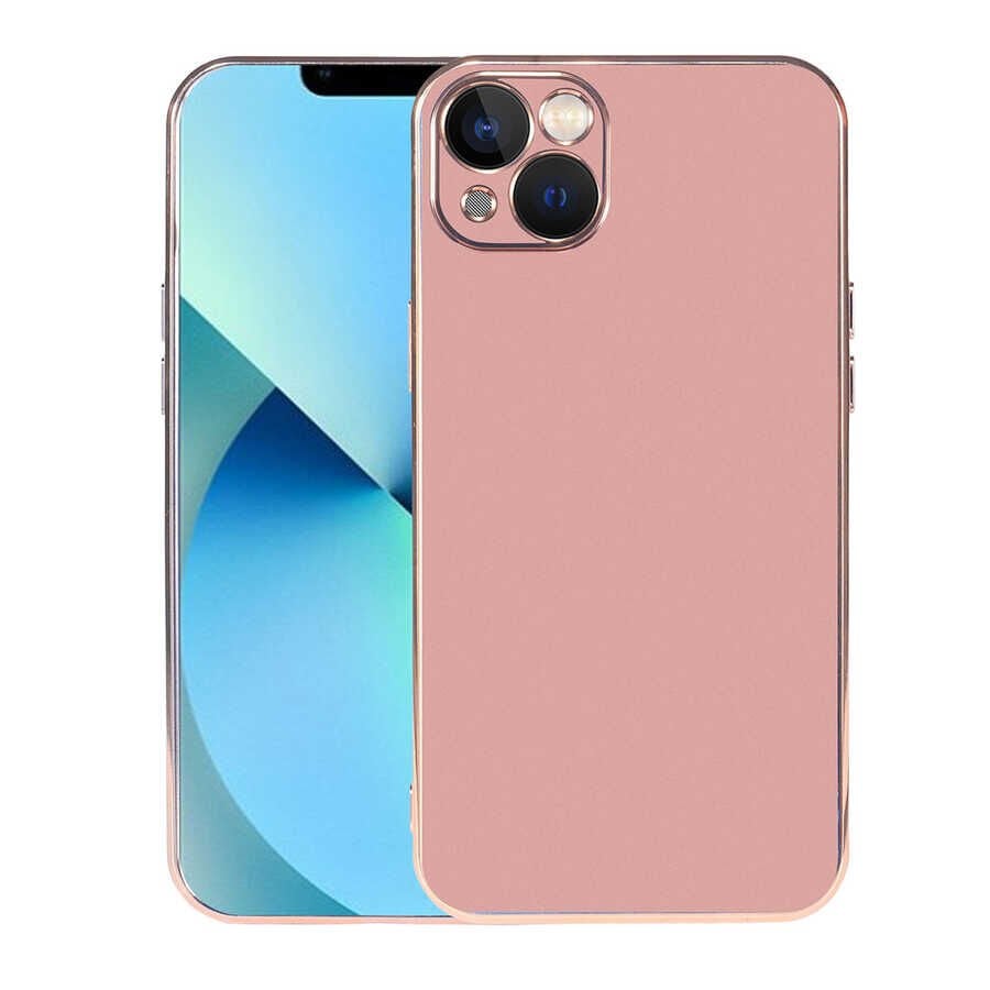 iPhone 13 Kılıf  Viyana Kapak Rose Gold