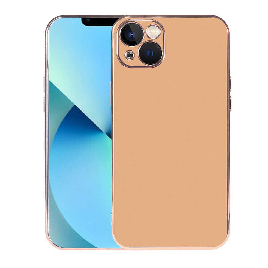iPhone 13 Kılıf  Viyana Kapak Gold