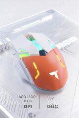 Oyuncu Mouse Rgb Aydınlatma Kablolu Gaming Mouse TM24