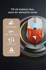 Oyuncu Mouse Rgb Aydınlatma Kablolu Gaming Mouse TM24