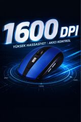 Mouse Yan Tuşlu Optik Kablosuz Fare TM08