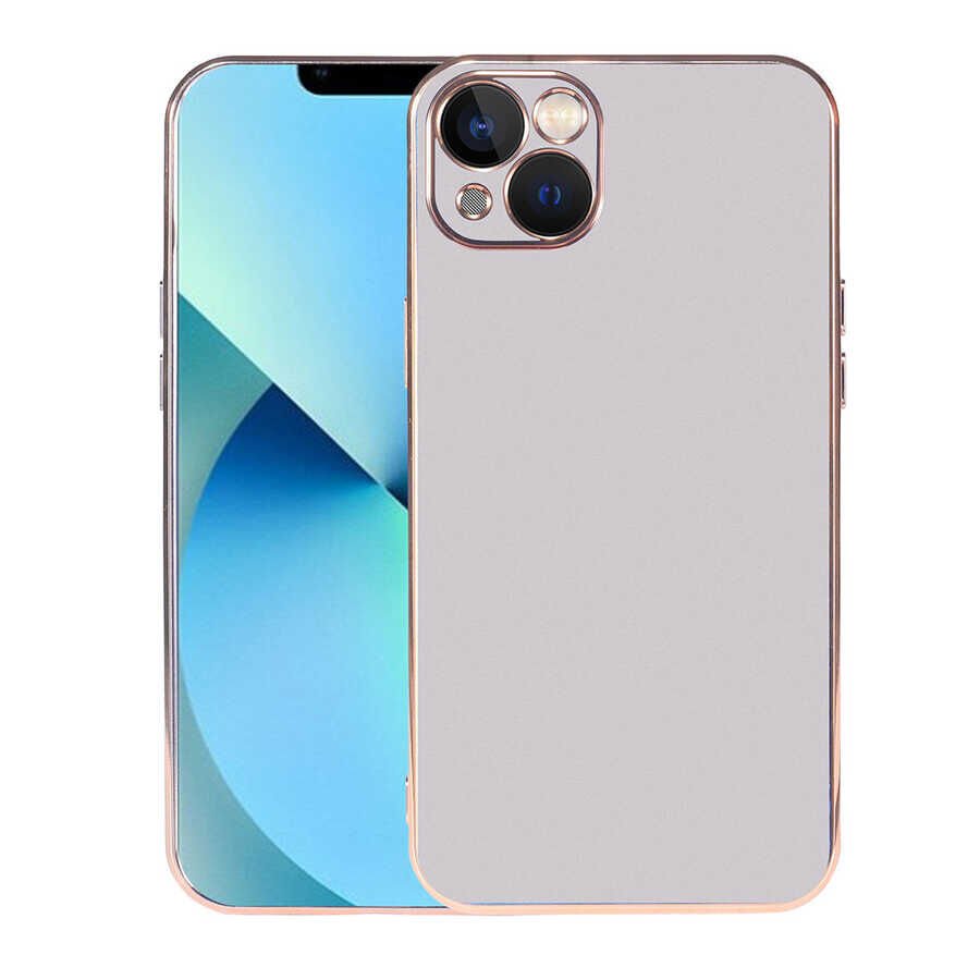 iPhone 13 Kılıf  Viyana Kapak Gümüş