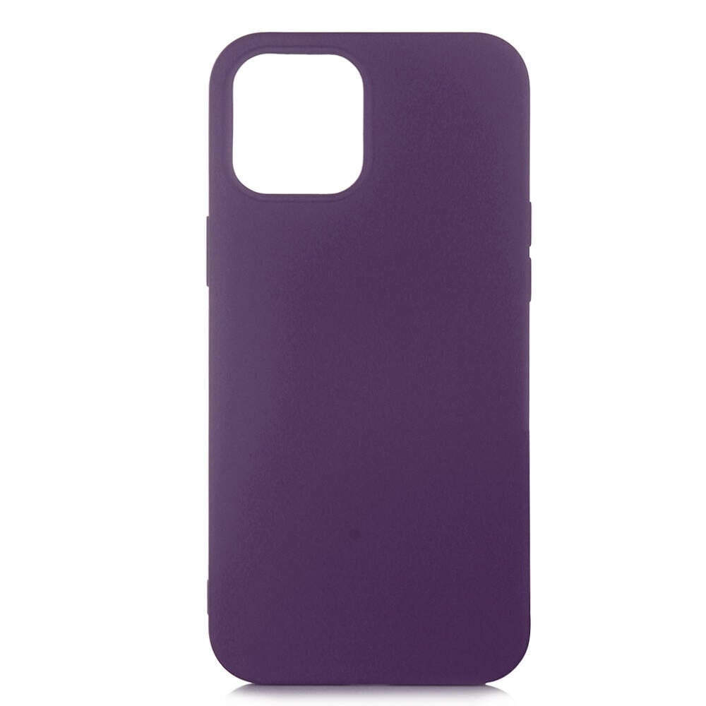 iPhone 12 Pro Max Kılıf LSR Lansman Kapak Derin Mor