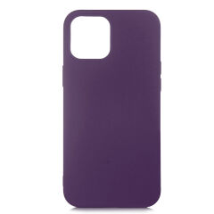iPhone 12 Pro Max Kılıf LSR Lansman Kapak Derin Mor