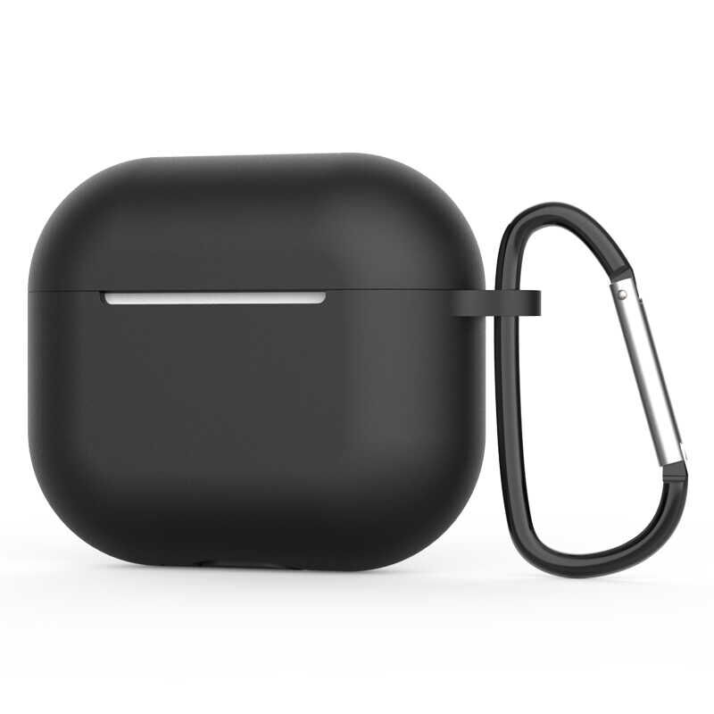 Airpods 3. Nesil Standart Silikon Kılıf Siyah