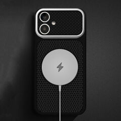 iPhone 17 Uyumlu Magsafe Destekli İphone 18 Pro Max Görünümlü Premium Karbon Fiber Görünümlü Dokulu Lüks Kapak Nexel