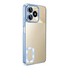 Realme C53 4G Kılıf Kamera Korumalı Logo Gösteren Omega Kapak