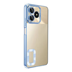 Realme C53 4G Kılıf Kamera Korumalı Logo Gösteren Omega Kapak