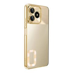 Realme C53 4G Kılıf Kamera Korumalı Logo Gösteren Omega Kapak