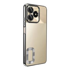 Realme C53 4G Kılıf Kamera Korumalı Logo Gösteren Omega Kapak