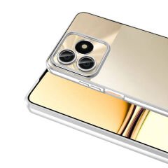 Realme C53 4G Kılıf Kamera Korumalı Logo Gösteren Omega Kapak