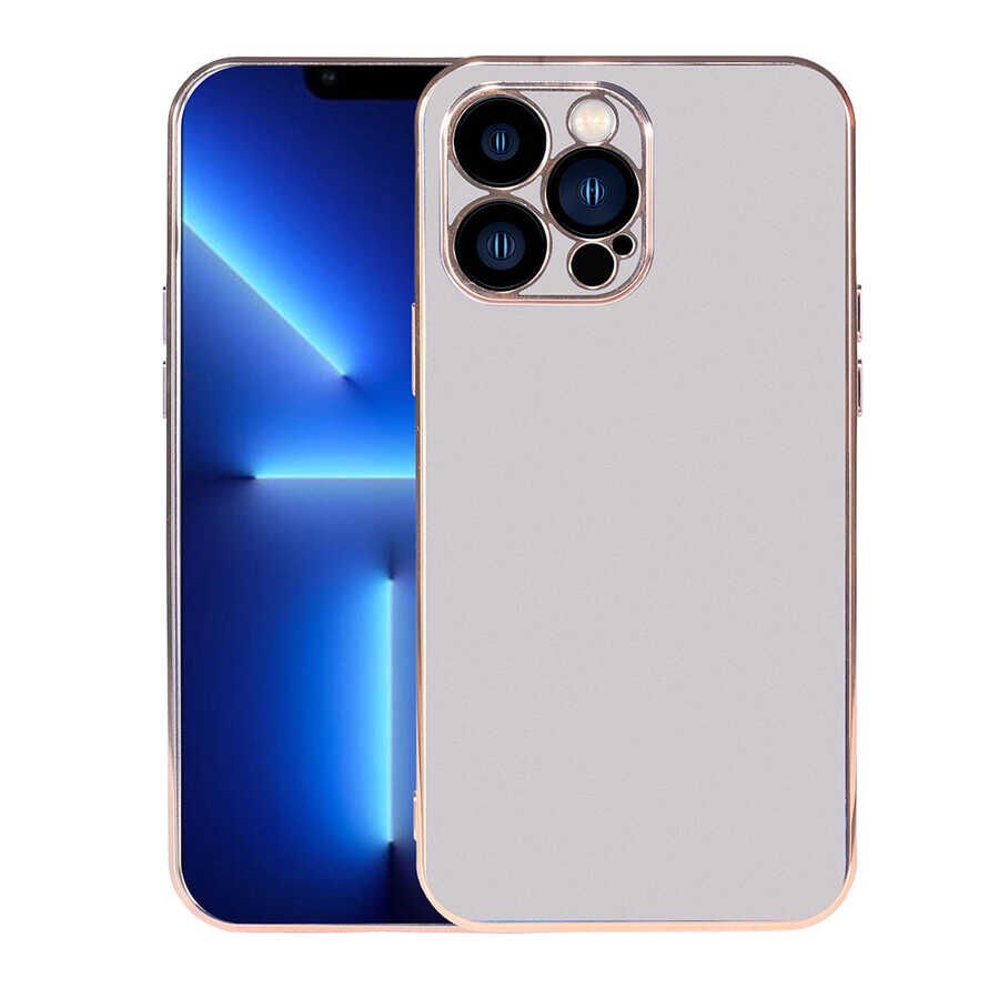 iPhone 13 Pro Max Kılıf Viyana Kapak Gümüş
