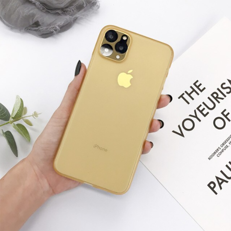 iPhone 11 Pro Kılıf Eko PP Kapak Gold