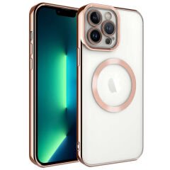 iPhone 13 Pro Max Kılıf Magsafe Wireless Şarj Özellikli Setro Silikon