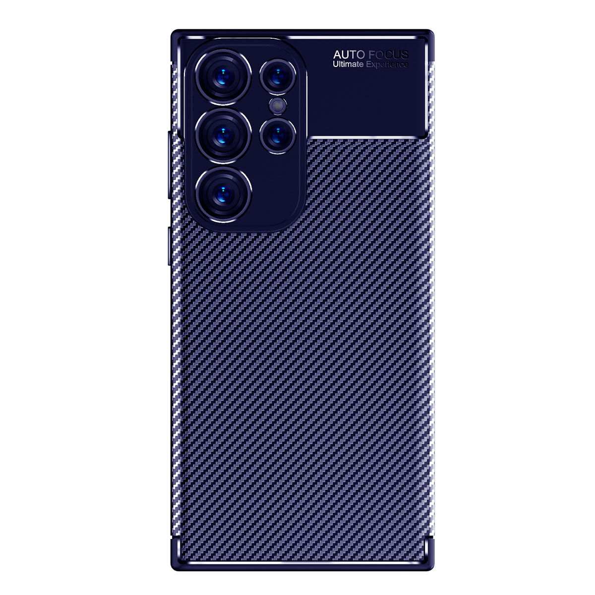 Samsung Galaxy S23 Ultra Kılıf Negro Silikon Kapak Lacivert