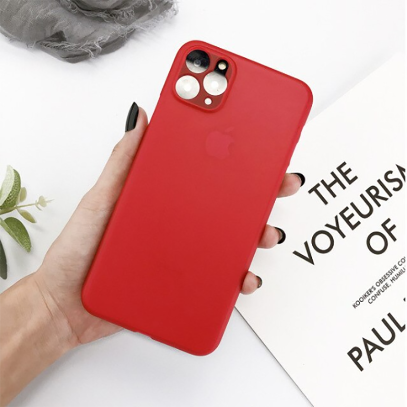 iPhone 11 Pro Kılıf Eko PP Kapak Kırmızı