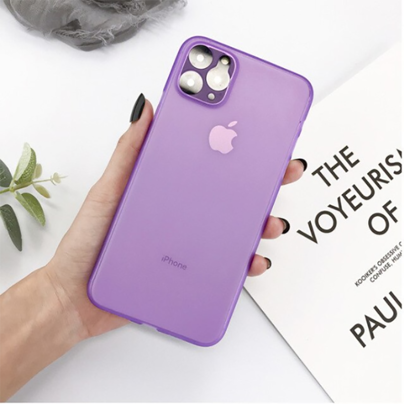 iPhone 11 Pro Kılıf Eko PP Kapak Mor