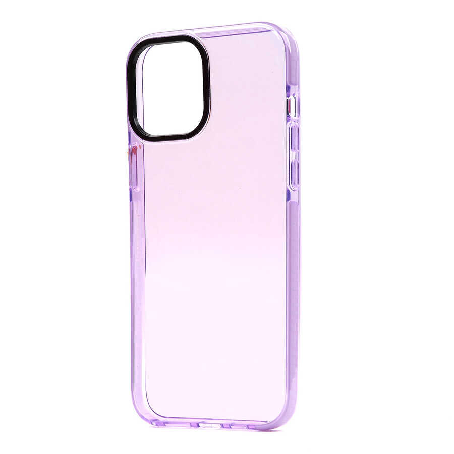 iPhone 12 Kılıf Punto Kapak Mor