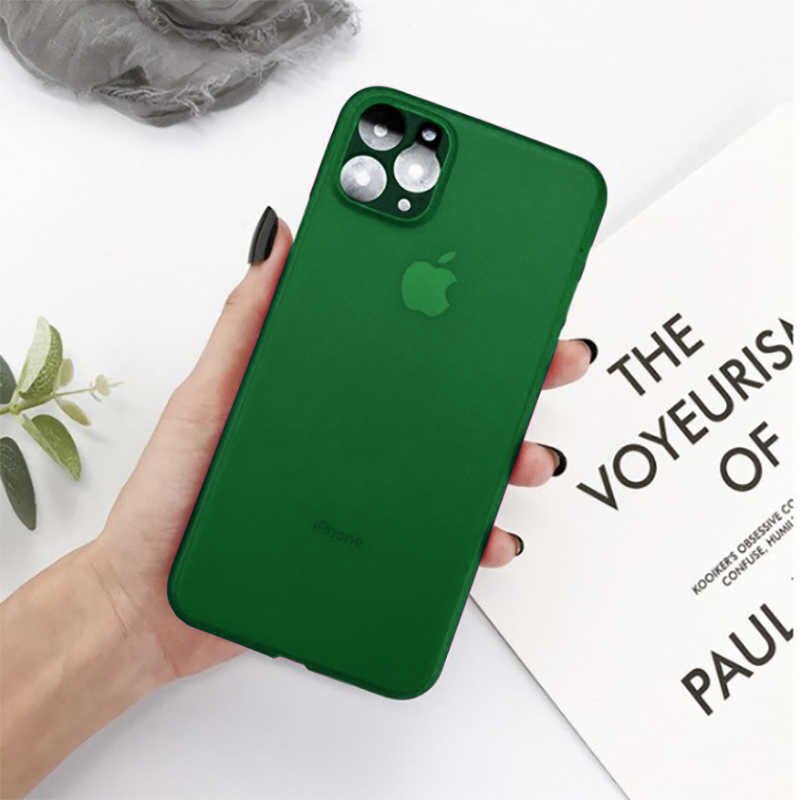 iPhone 11 Pro Kılıf Eko PP Kapak Koyu Yeşil