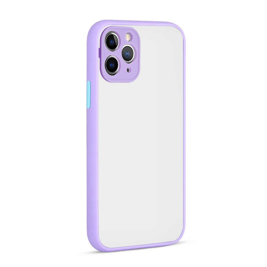 iPhone 12 Pro Max Kılıf Hux Kapak Lila
