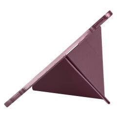 Apple iPad Air 13 2024 Kılıf Tri Folding Kalem Bölmeli Standlı Kılıf