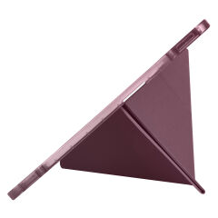 Apple iPad Air 13 2024 Kılıf Tri Folding Kalem Bölmeli Standlı Kılıf