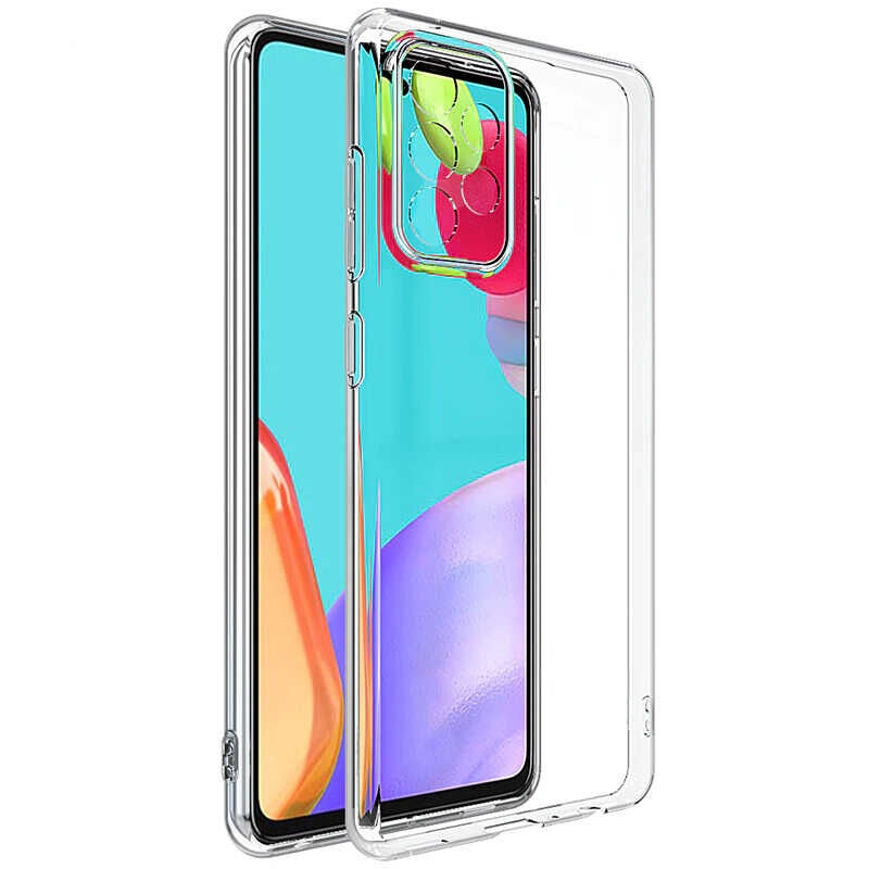 Samsung Galaxy A13 4G Kılıf Süper Silikon Kapak Renksiz