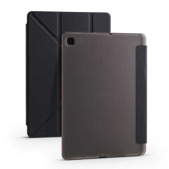 Samsung Galaxy Tab A7 10.4 T500 2020 Kılıf Tri Folding Kalem Bölmeli Standlı Kılıf