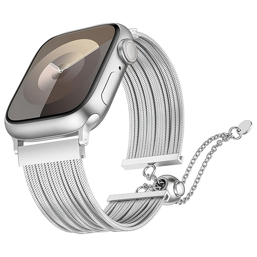 Watch 38mm KRD-137 Metal Hasır Kordon Gümüş