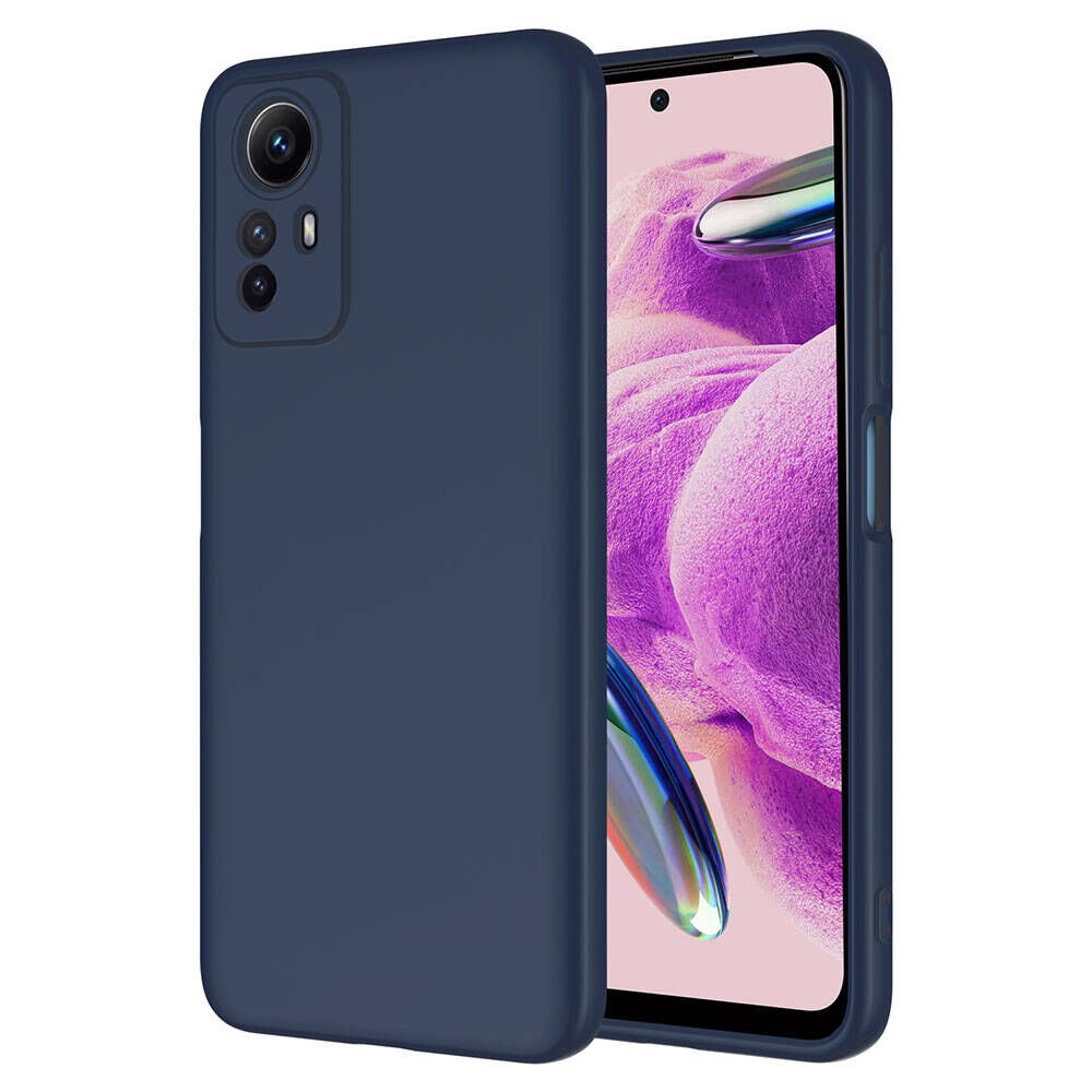 Xiaomi Redmi Note 12S Kamera Korumali Mara Lansman Kapak Lacivert