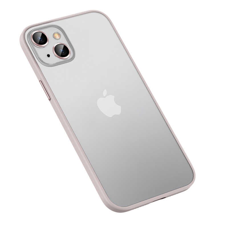 iPhone 13 Kılıf Retro Kapak Rose Gold