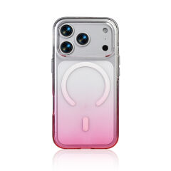 iPhone 17 Pro Max Kılıf Kablosuz Şarj Özellikli Septik Silikon Kapak
