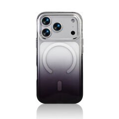 iPhone 17 Pro Max Kılıf Kablosuz Şarj Özellikli Septik Silikon Kapak