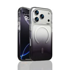 iPhone 17 Pro Max Kılıf Kablosuz Şarj Özellikli Septik Silikon Kapak