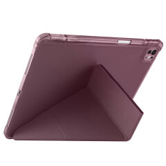 iPad Air 13 2025 M3 Kılıf Tri Folding Kalem Bölmeli Standlı Kılıf