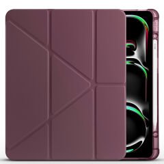 iPad Air 13 2025 M3 Kılıf Tri Folding Kalem Bölmeli Standlı Kılıf